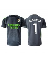 Real Madrid Thibaut Courtois #1 Maalivahdin Kolmaspaita 2025-26 Lyhythihainen